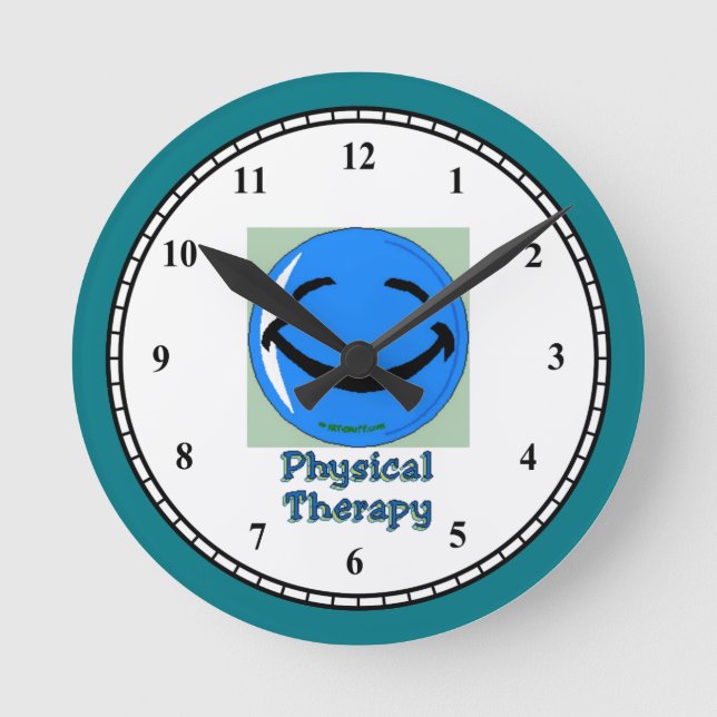 Physical Therapy Round Clock (Front)