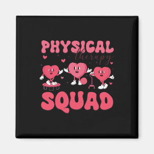 Physical Therapy Squad Valentine's Day Pt Pta Vale Magnet
