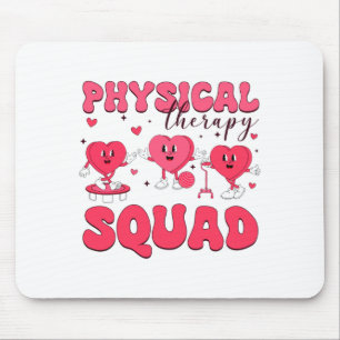 Physical Therapy Squad Valentines Day Pt Pta Vale  Mouse Pad