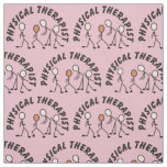 Physical Therapy Stick People 2 Fabric