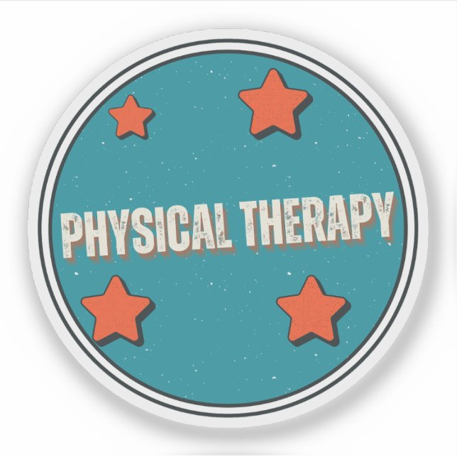 Physical Therapy Sticker (Front)