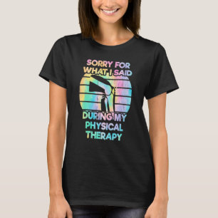 Physical Therapy Surgery Recovery Knee Replacement T-Shirt