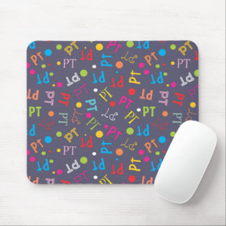 Physical Therapy Theme Mouse Pad