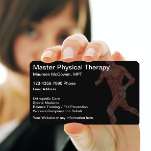 Physical Therapy Themed Business Card