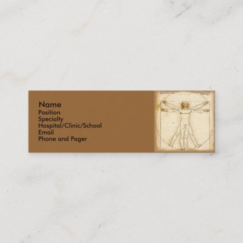 Physican Profile Card Business Card