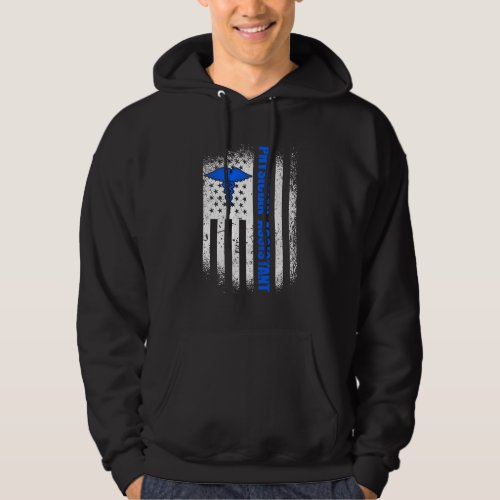 Physician Assistant American Flag Hoodie