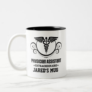 Physician Assistant Appreciation PA Gift Two-Tone Coffee Mug