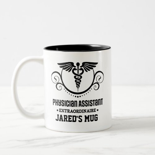 Physician Assistant Appreciation PA Gift Two_Tone Coffee Mug
