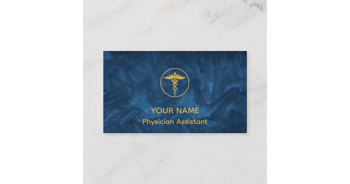 Physician Assistant Business Card | Zazzle