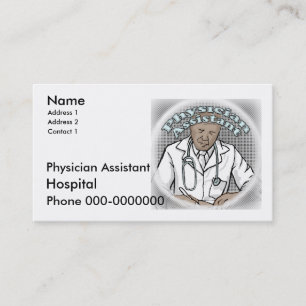 Physician Assistant Business Cards