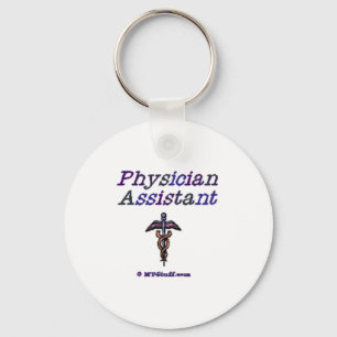 Physician Assistant - Caduceus Keychain