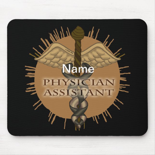 Physician Assistant Caduceus Mouse Pad (Front)