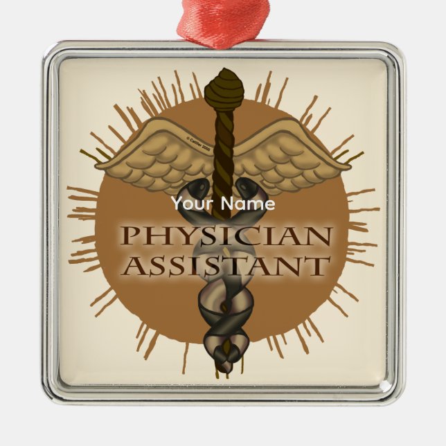 Physician Assistant Caduceus ornament (Front)
