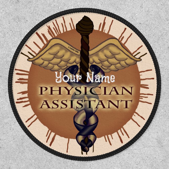 Physician Assistant Caduceus Patch (Front)