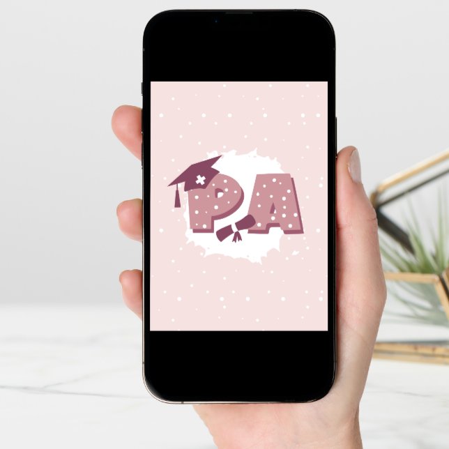 Physician Assistant Graduation Card (Front Digital)