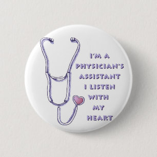Physician Assistant Heart Button