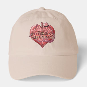 Physician Assistant Heart Caduceus Hat
