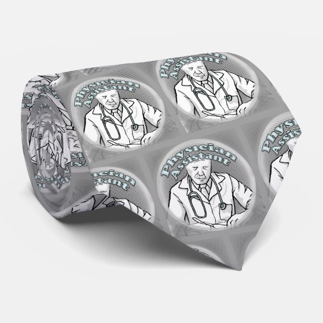 Physician Assistant Neck Tie (Rolled)