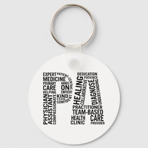 Physician Assistant PA Keychain