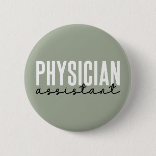 Physician Assistant Physician Associate PA School Button