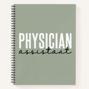 Physician Assistant Physician Associate PA School Notebook
