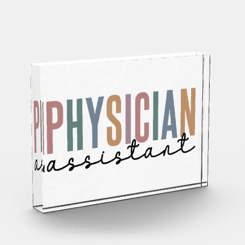 Physician Assistant Physician Associate PA School Photo Block