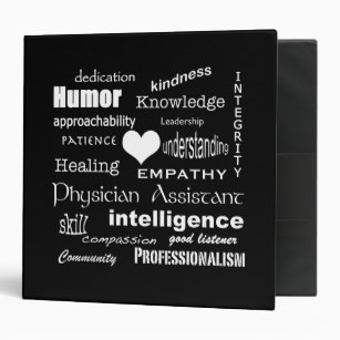Physician Assistant-Word Cloud/Personalize Binder