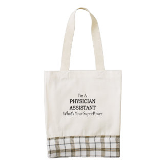 PHYSICIAN ASSISTANT ZAZZLE HEART TOTE BAG