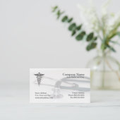 Physician Business Card (Standing Front)