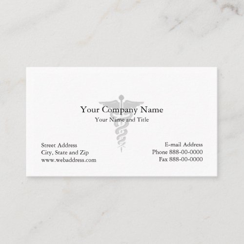 Physician Business Card