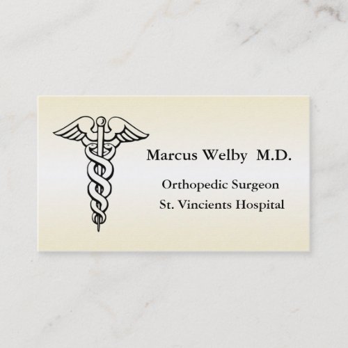 Physician Business Card Template