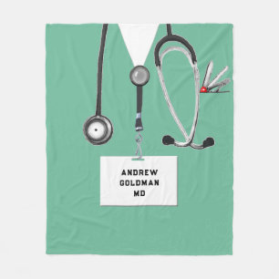 Physician Gift Ideas Fleece Blanket