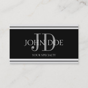 Physician Horizontal B/B Business Card