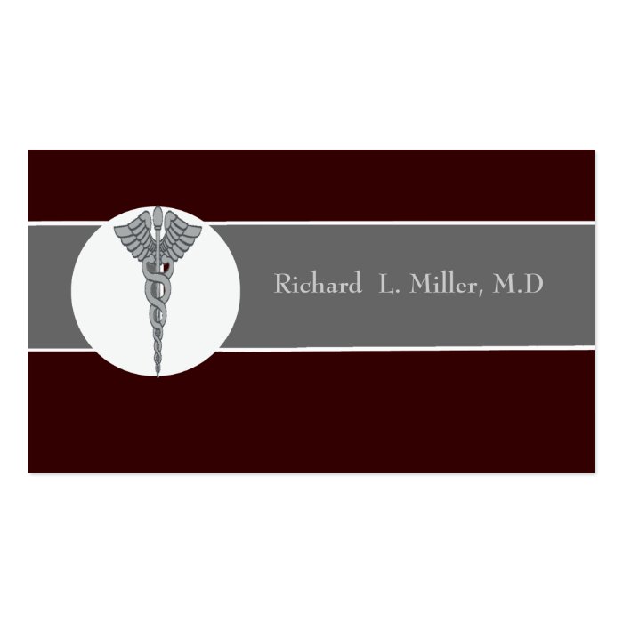 Physician  Medical Appointment Business Cards