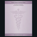Physician Medical Doctor Letterhead<br><div class="desc">A design for a any line of medical physicians and doctors. It also displays the medical symbol which can be used for anyone in the medical profession.. You might also be interested in the business cards below   


com
  


Join Zazzle.</div>