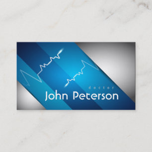 Physician Medical Doctor Practice Cardiologist Business Card