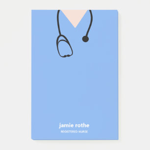 Physician Nurse Hospital Scrubs Post-it Notes