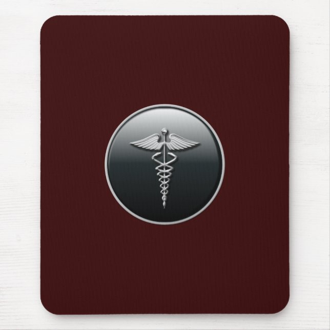 Physician Symbol Mouse Pad (Front)