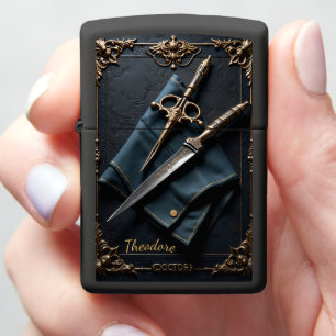 Physician's Daggers Surgeon Doctor Keepsake Zippo Lighter