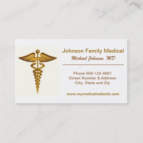 Physicians  Medical Doctors Business Card
