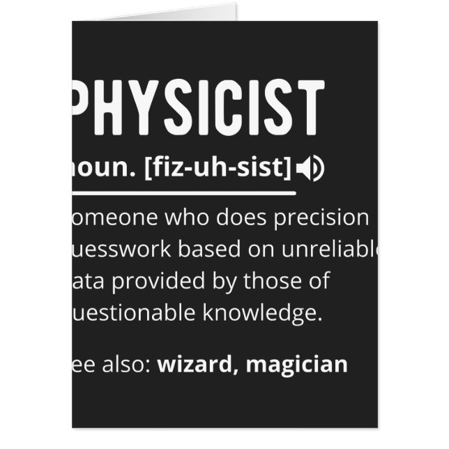 physicist card (Front)