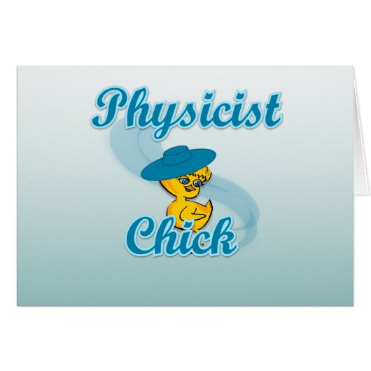 Physicist Chick #3 (Front Horizontal)
