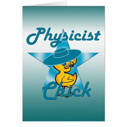 Physicist Chick #7 Cards (Front)