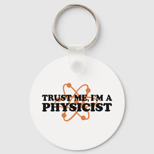 Physicist Keychain (Front)
