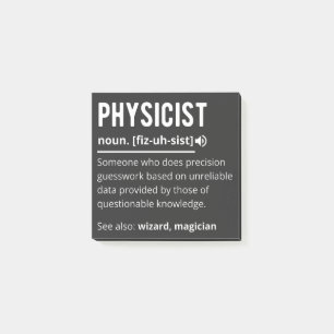 physicist post-it notes