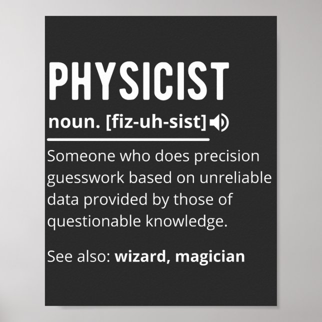 physicist poster (Front)