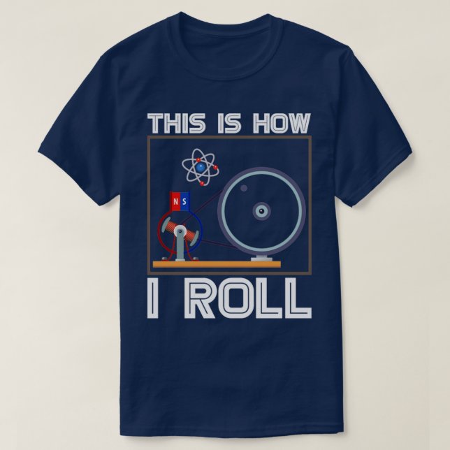 Physicist Science Lover Gift Physics T-Shirt (Design Front)