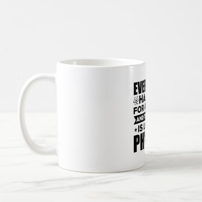 Physicist Scientists | Physics Study Gift Coffee Mug (Left)