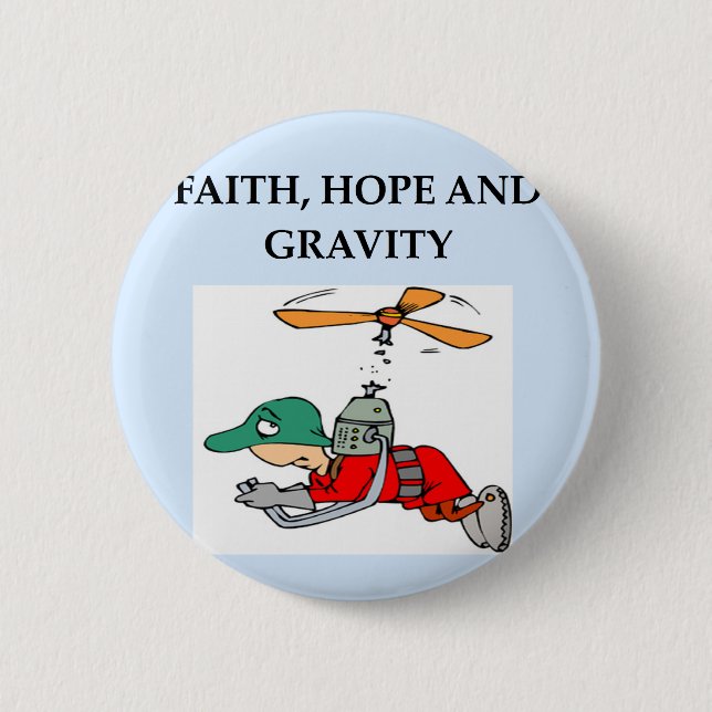 PHYSICS6.png Pinback Button (Front)