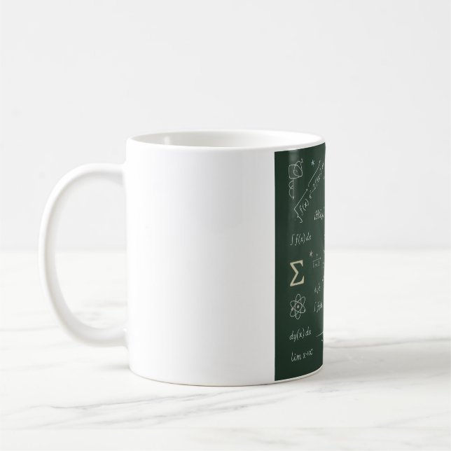 Physics &amp; Math Chalkboard Mug | Science Equati (Left)